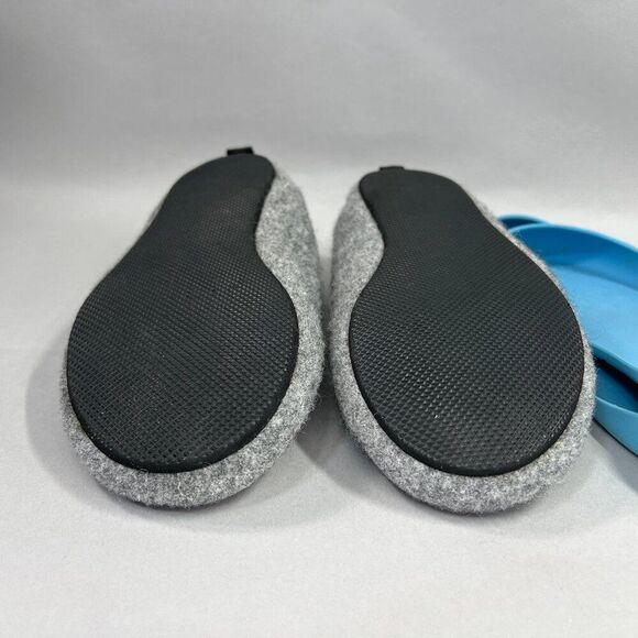 Mahabis Women's Size 6.5 Classic Gray Wool Slippers - Picture 16 of 16